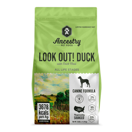 Ancestry Dog Food - LOOK OUT! DUCK*