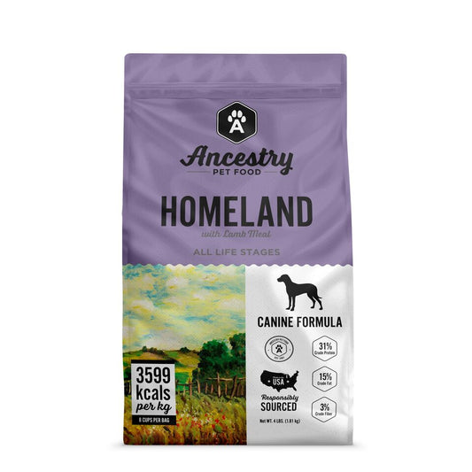 Ancestry Dog Food - HOMELAND*