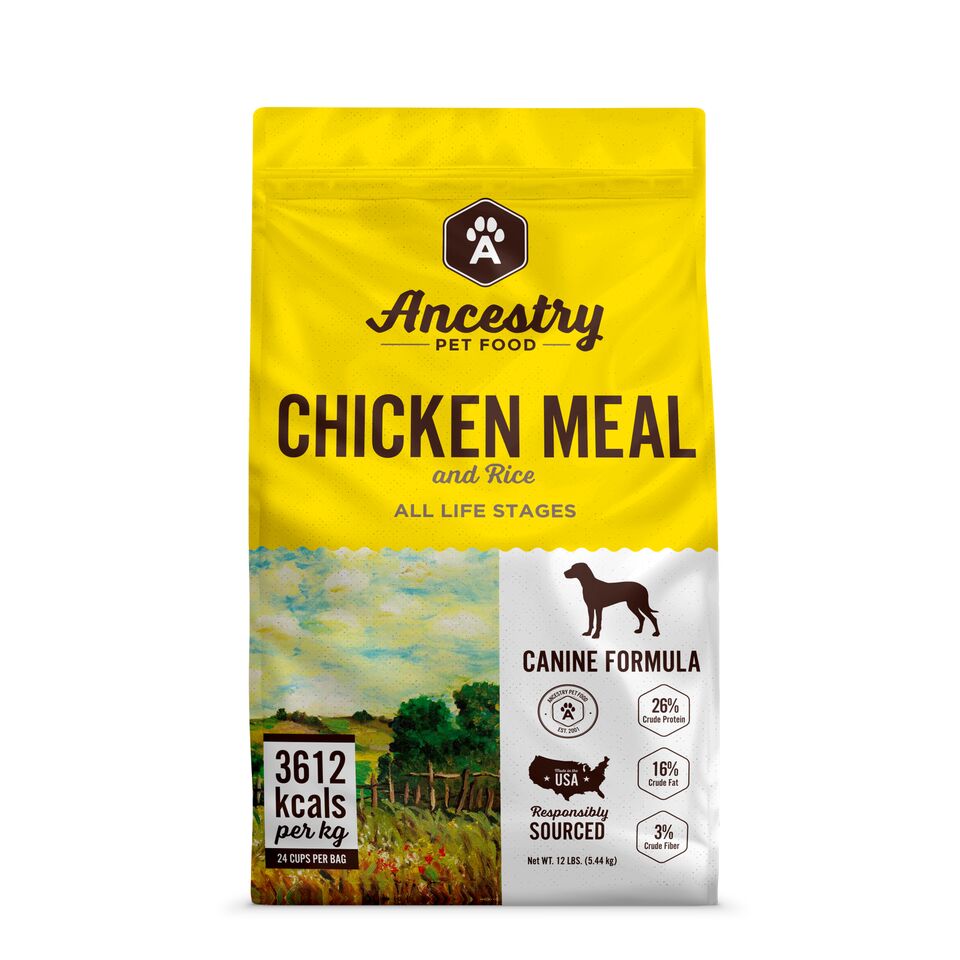 Ancestry Dog Food - LAMB MEAL WITH RICE*