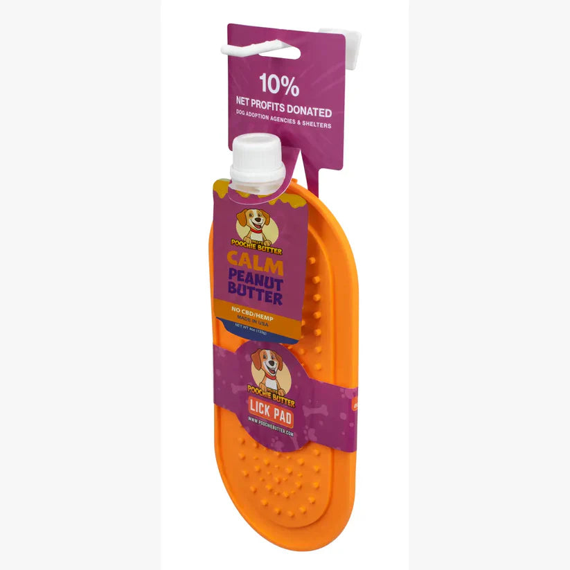4oz Dog Calming Butter + Oval Lick Mat