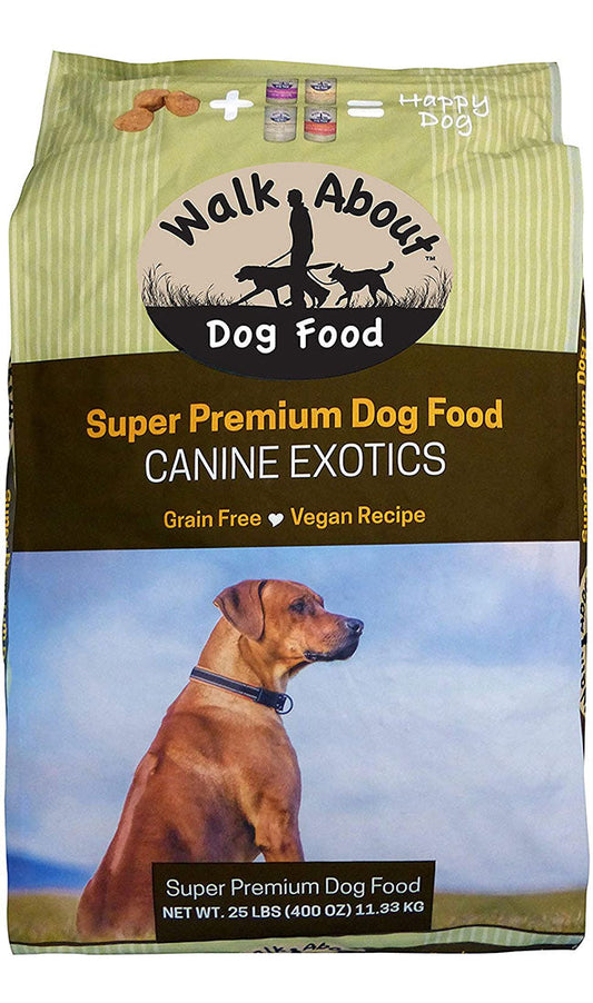 Canine Exotics Vegan Recipe Dog Food, 25 lb. Bag