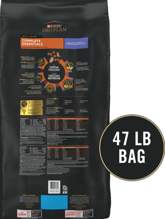 Purina Lamb N Rice 47Lb
