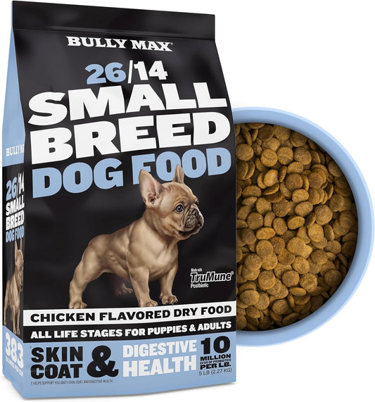 Bully Max Adult 26/14 Small Breed Chicken Dry Dog Food,